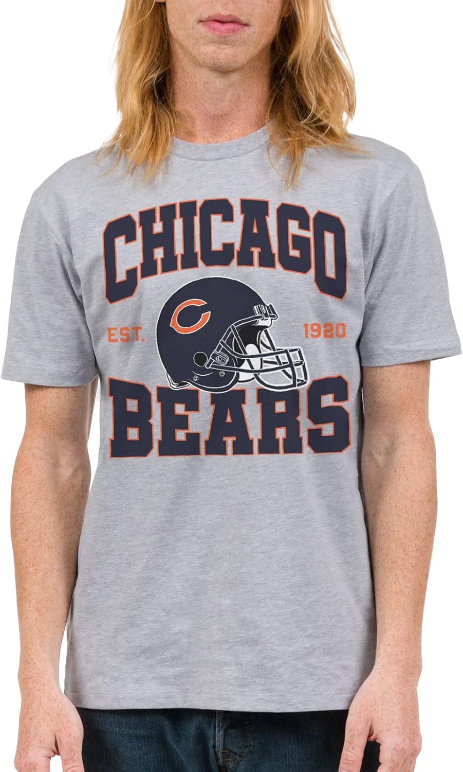 Chicago Bears Short Sleeve Football Fan Shirt for All Fans