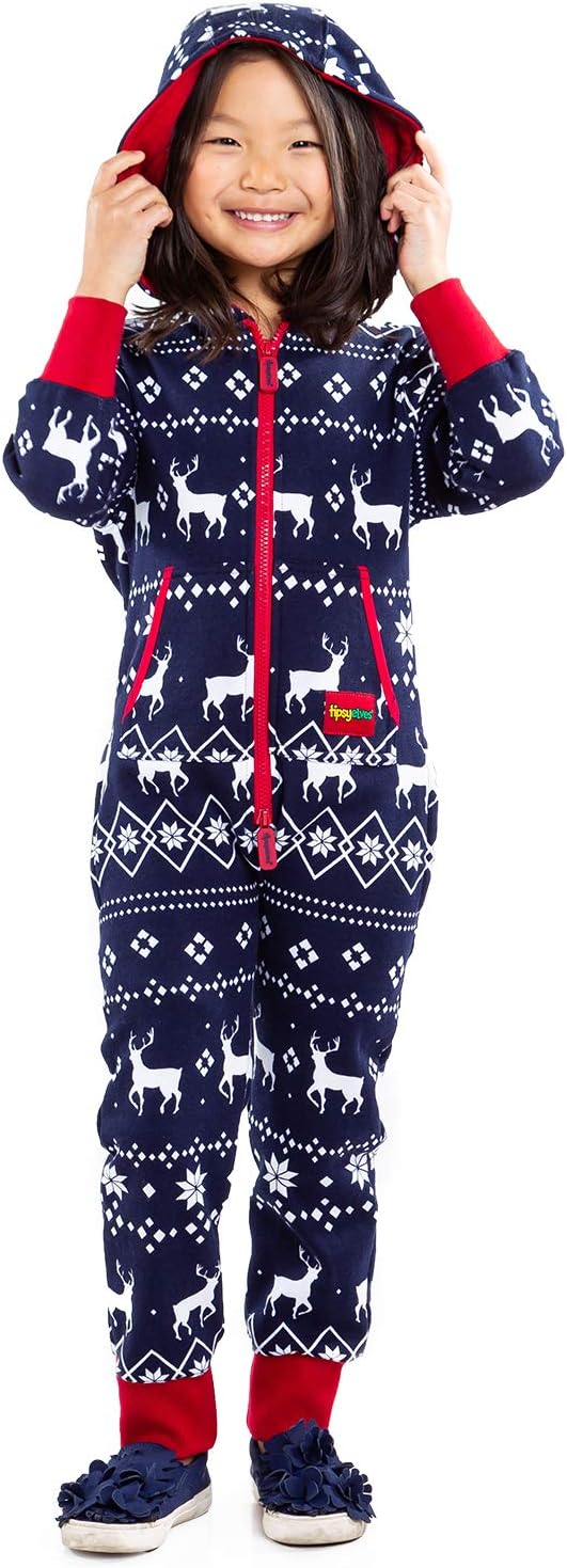 Cozy Christmas Jumpsuits for Kids - Tipsy Elves Holiday Fun