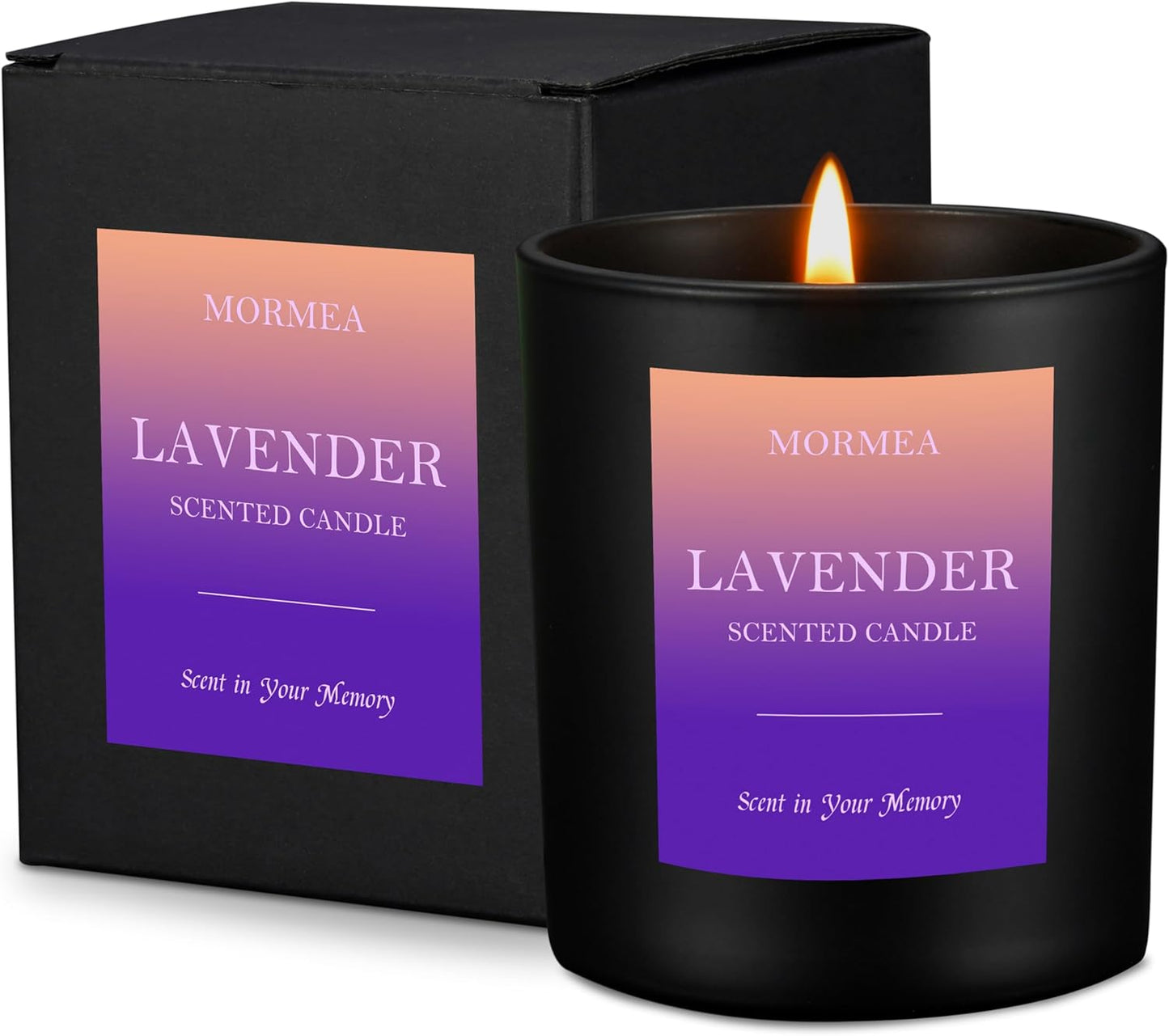 Lavender Aromatherapy Soy Candle, Long-Lasting Relaxation