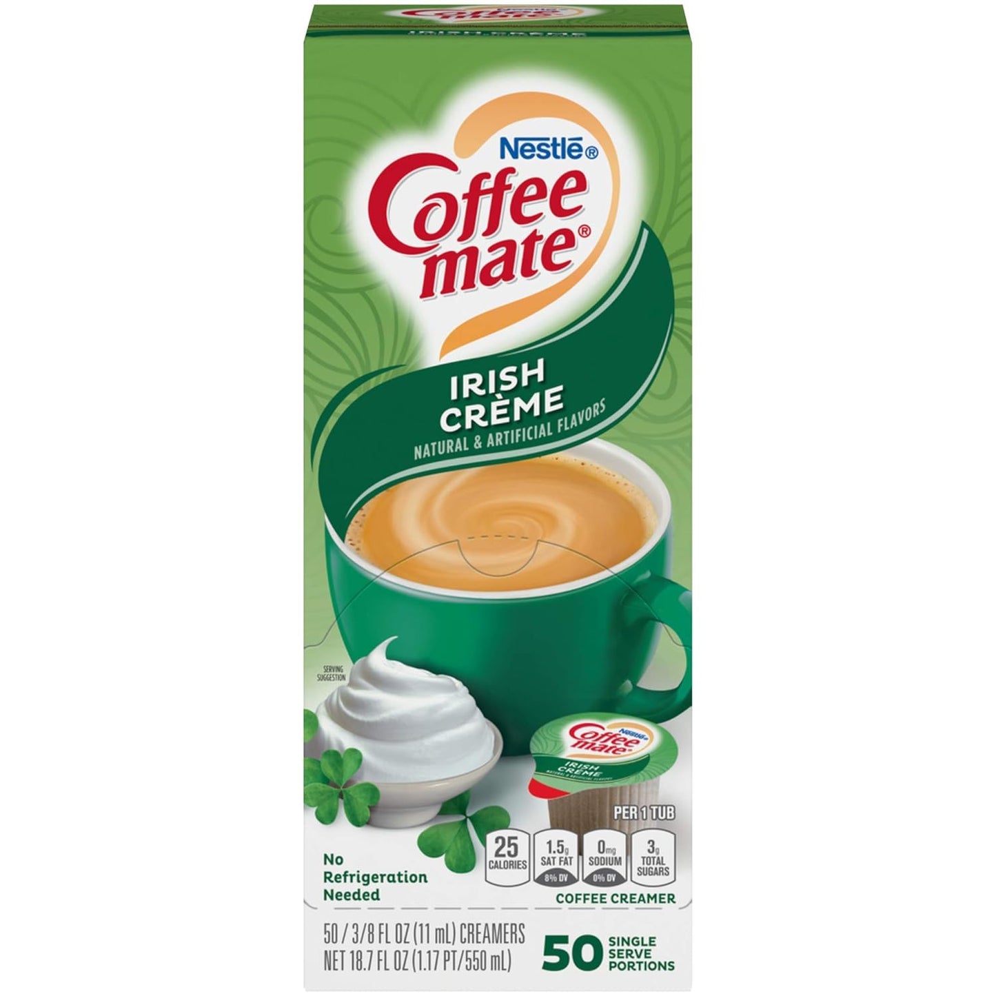 Nestle Coffee-mate Irish Creme Creamer - 50 ct