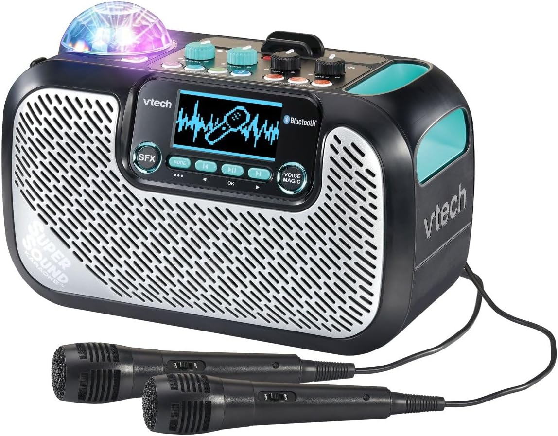 VTech Portable Karaoke w/ Bluetooth & Party Lights