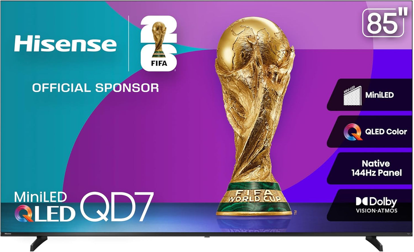 Hisense 85in QD7 Series Mini-LED 4K UHD Smart Fire TV Review