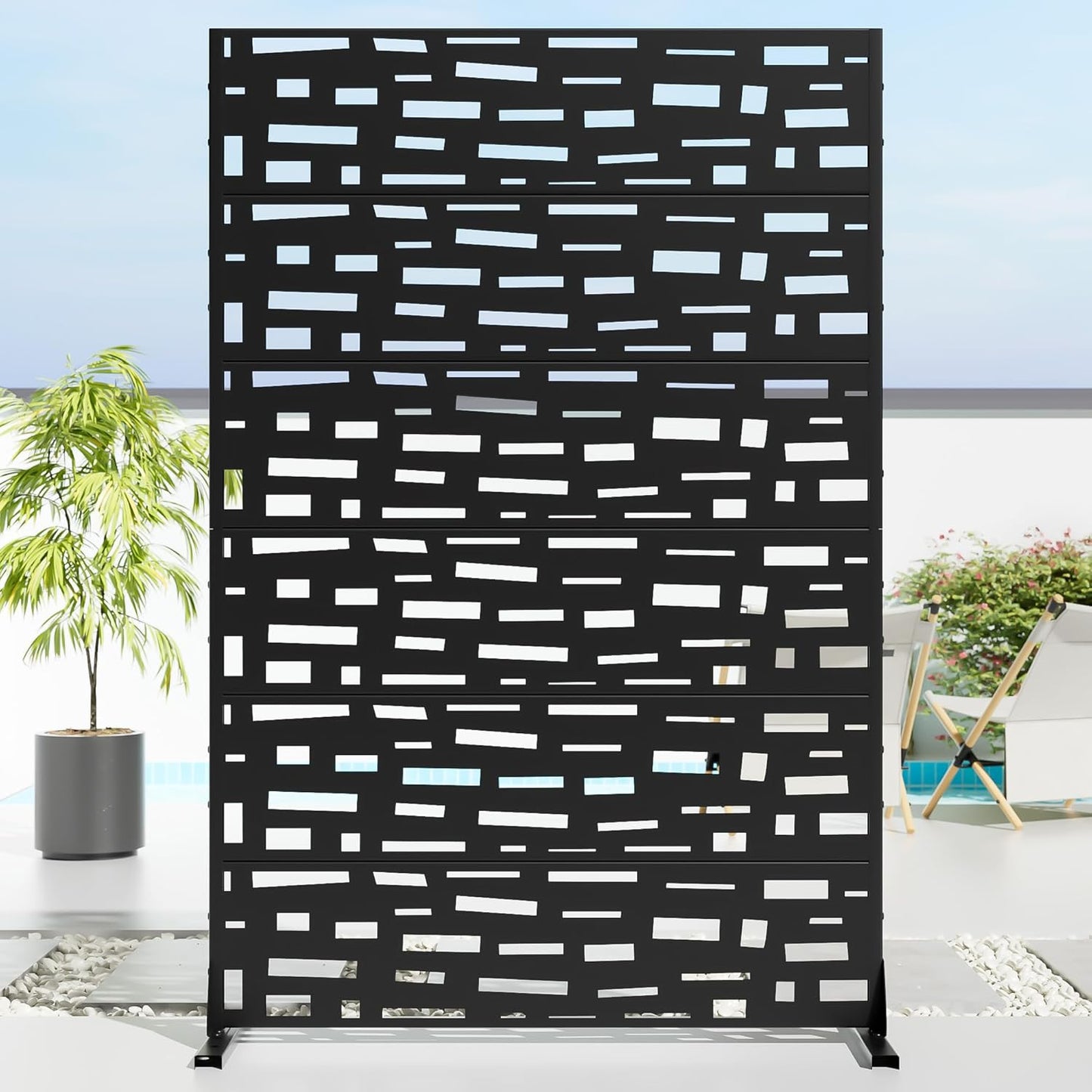 Casaphoria Metal Privacy Screen Outdoor for Elegant Spaces