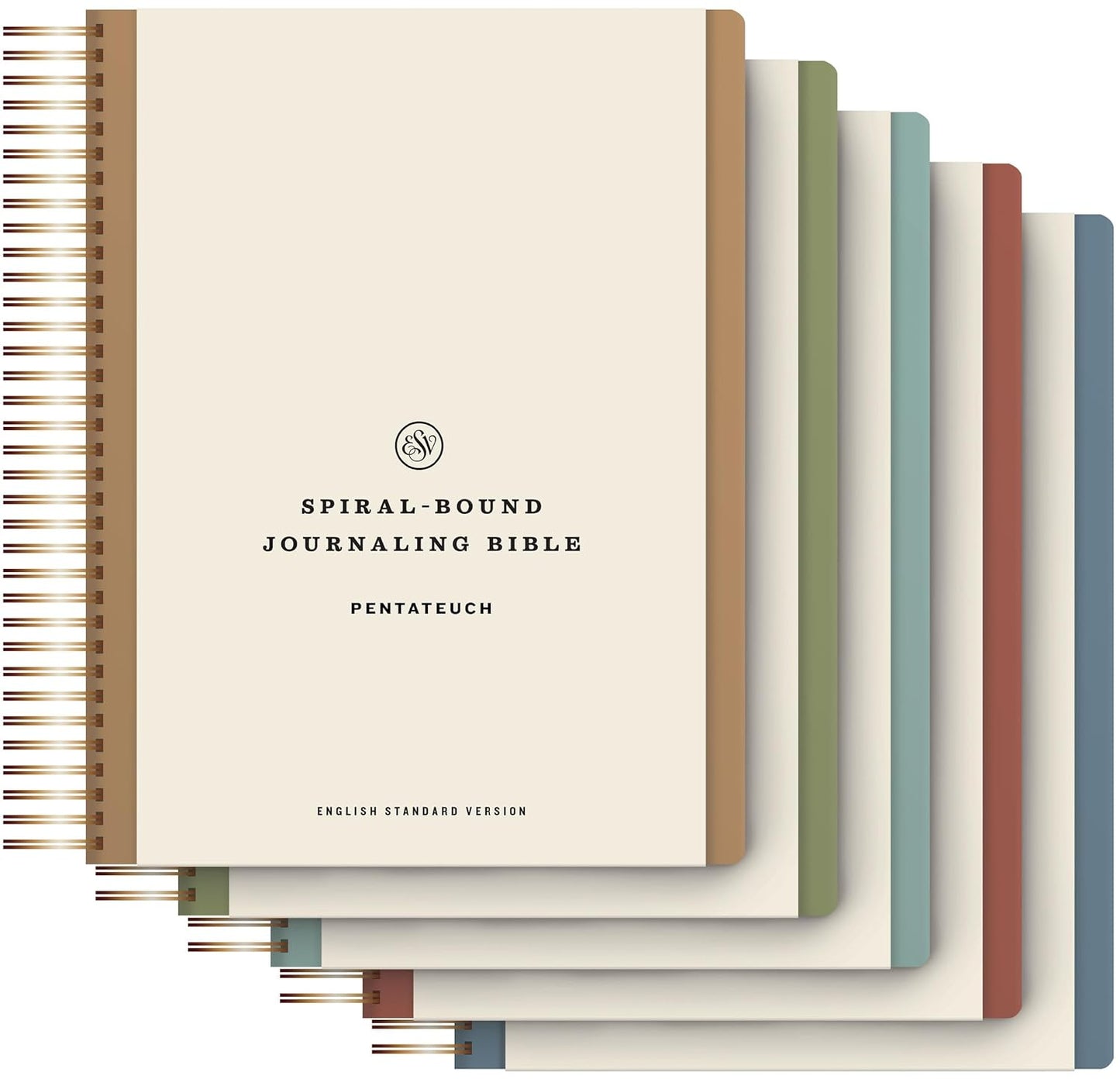 ESV Spiral-Bound Journaling Bible Five-Volume Set for Reflection