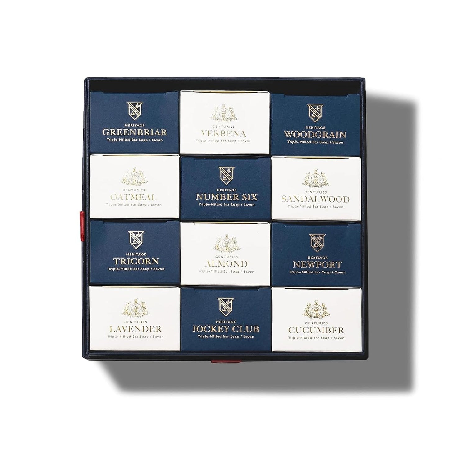 Caswell-Massey Natural Bar Soap Gift Set for Men and Women