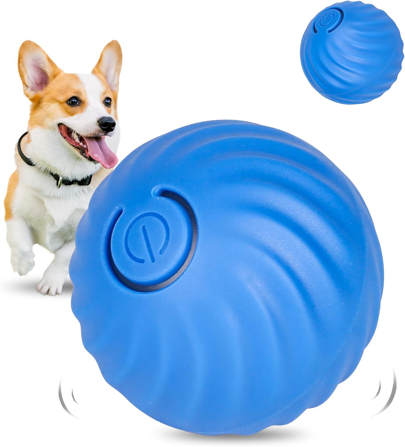 Interactive Wicked Ball for Medium Dogs - USB Rechargeable Fun Toy