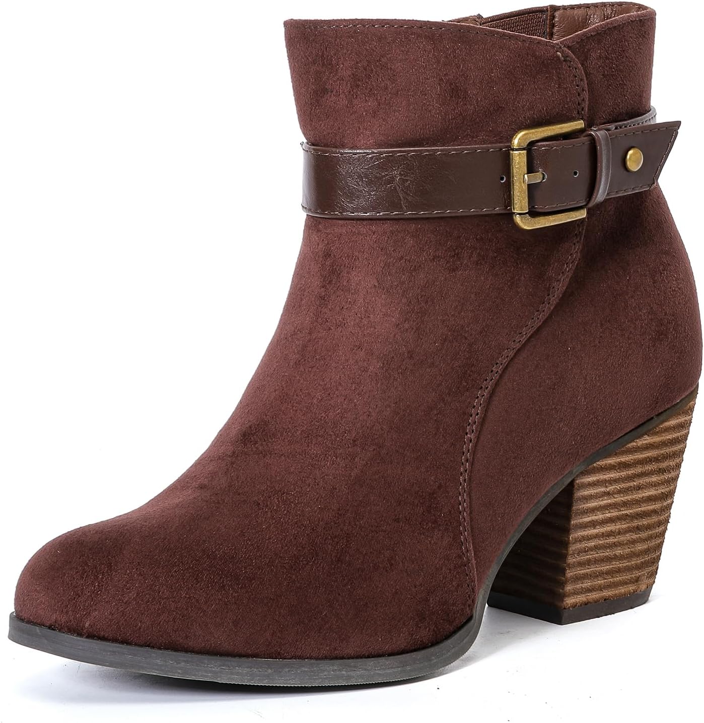 Luoika Women's Wide Width Ankle Boots for Comfort and Style