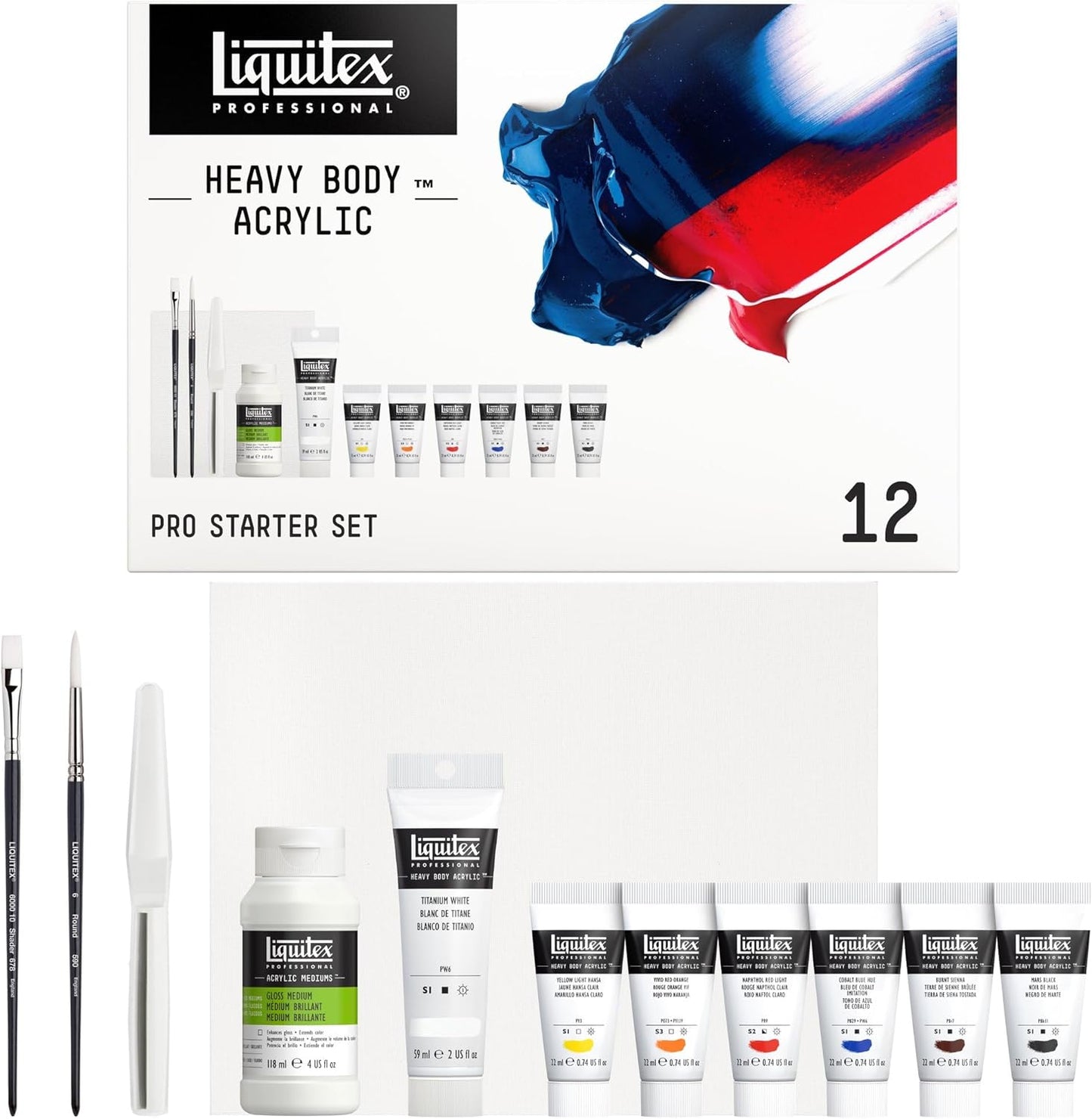 Liquitex Professional Heavy Body Acrylic Paint Starter Set Review