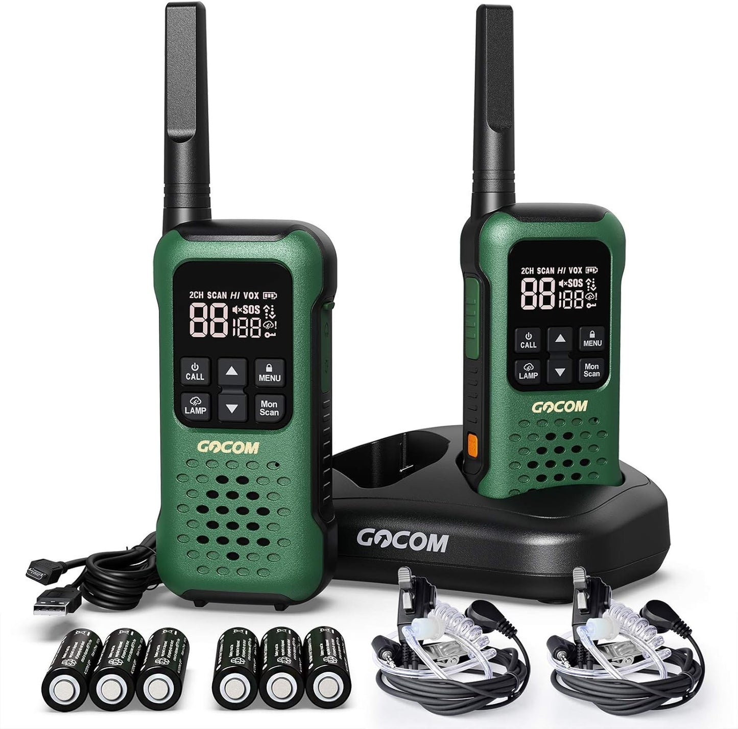 Walkie Talkies for Adults Long Range with NOAA Weather Alert