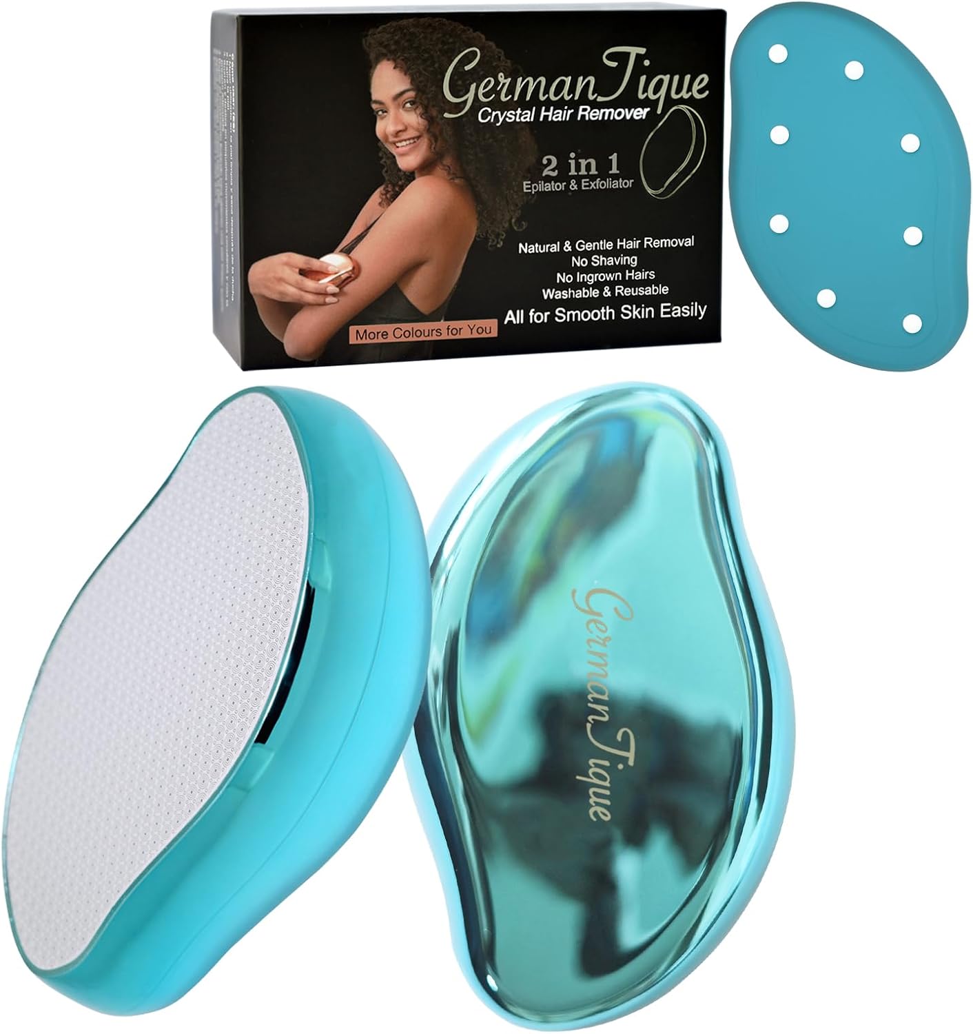 Crystal Hair Eraser for Painless Hair Removal and Exfoliation