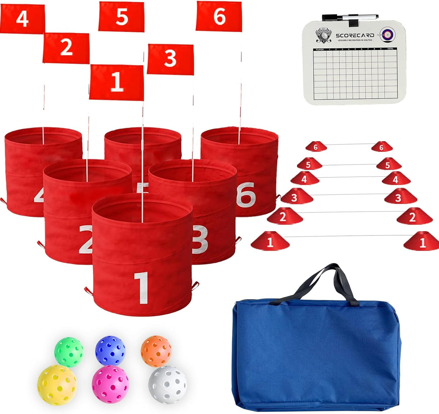 Portable Outdoor Golf Chipping Game Set for All Ages