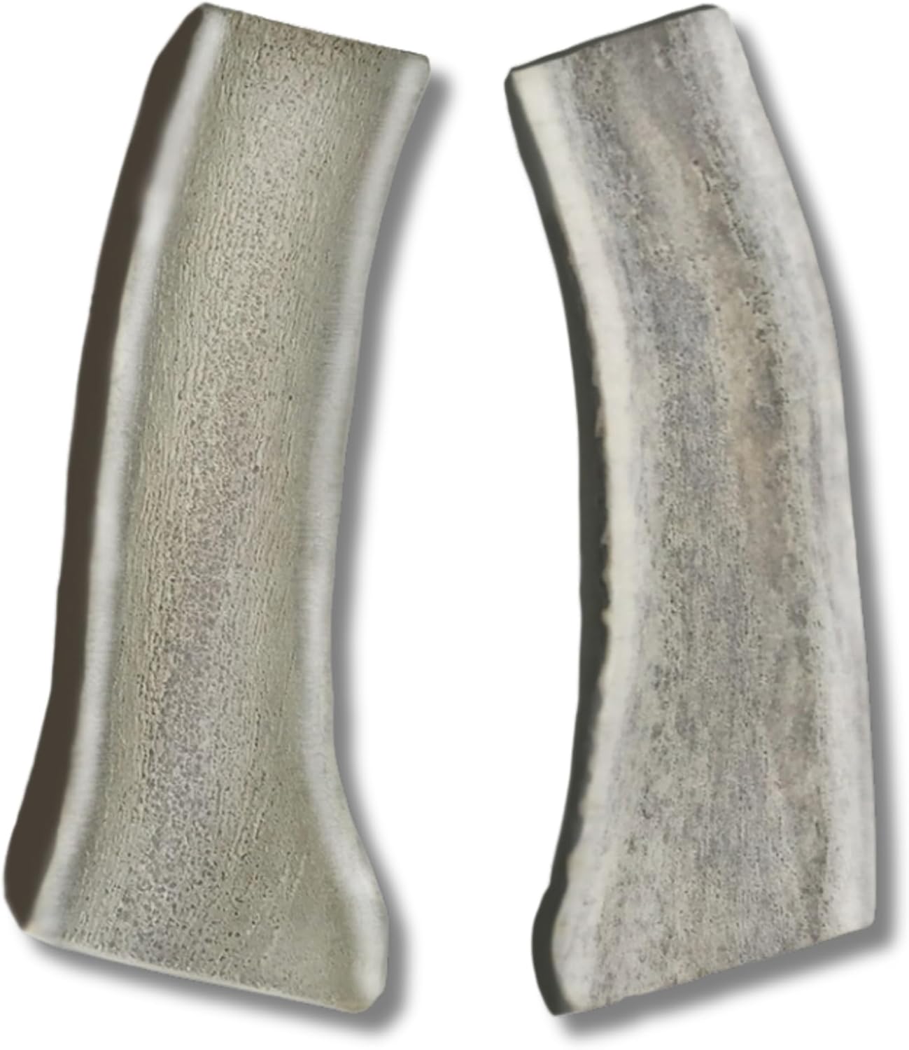 Split Antlers for Large Dogs - Tough Chew Bones for Aggressive Chewers
