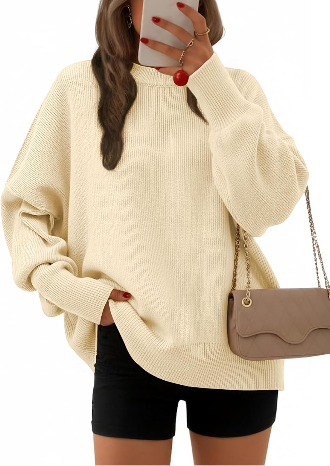 EFAN Women's Oversized Sweaters for Cozy Fall Fashion Style