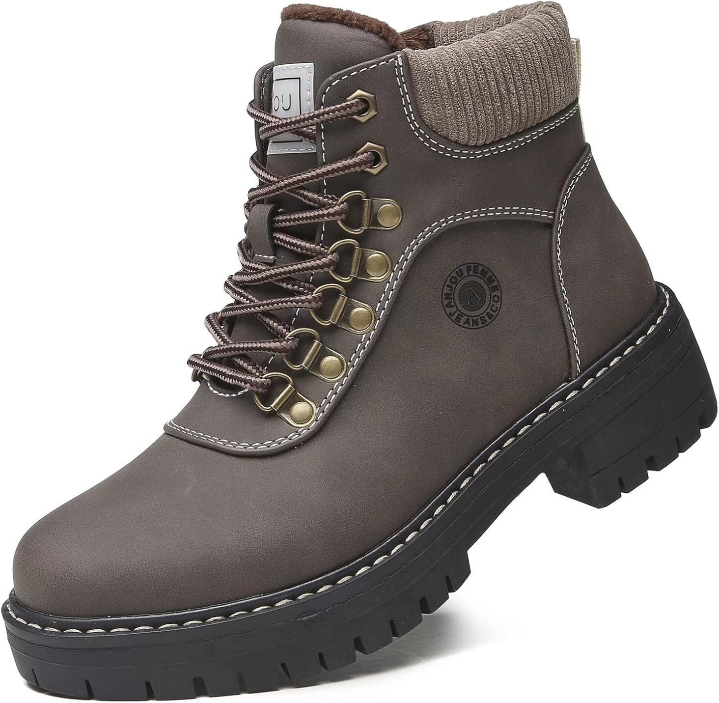 Waterproof Winter Hiking Boots for Women by ANJOUFEMME