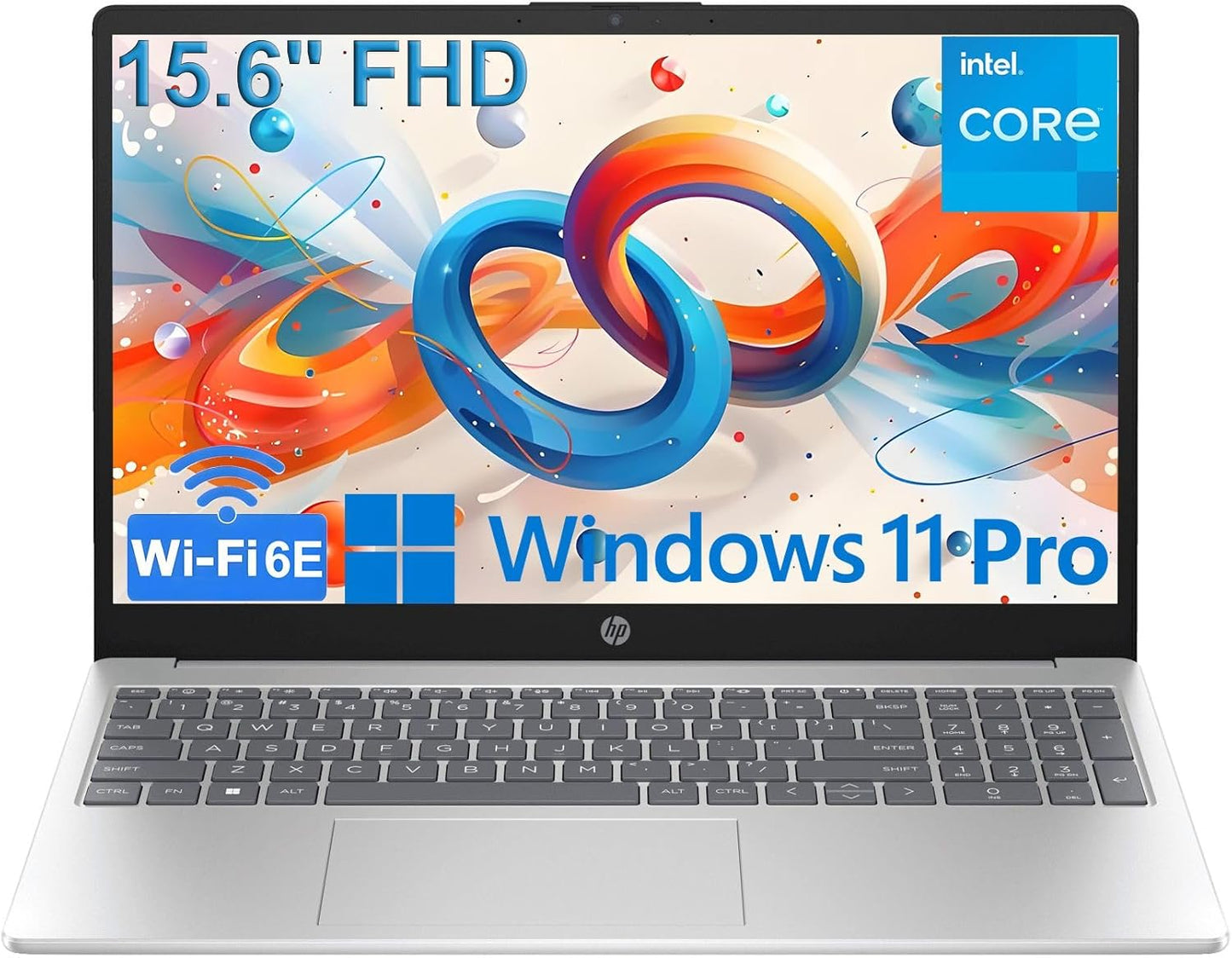 HP 15.6 Laptop Computer for Students and Business Needs