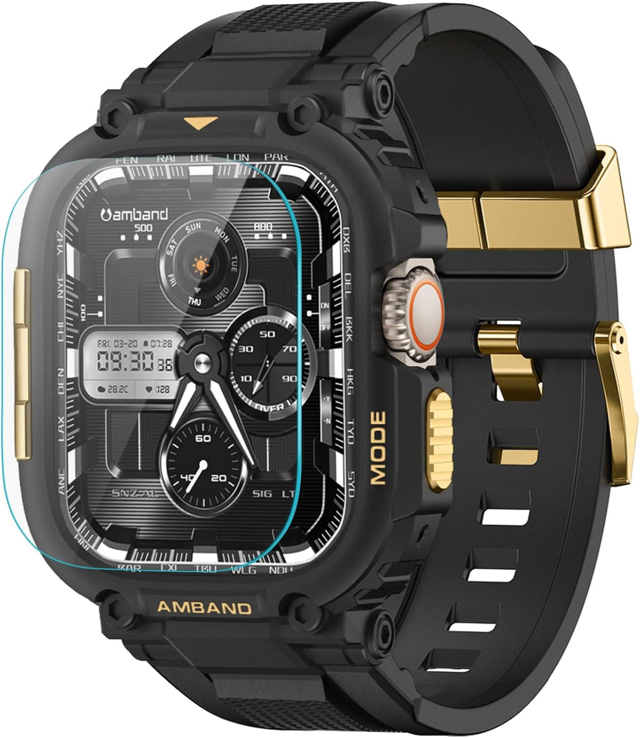 amBand Heavy Duty Tactical Band for Apple Watch