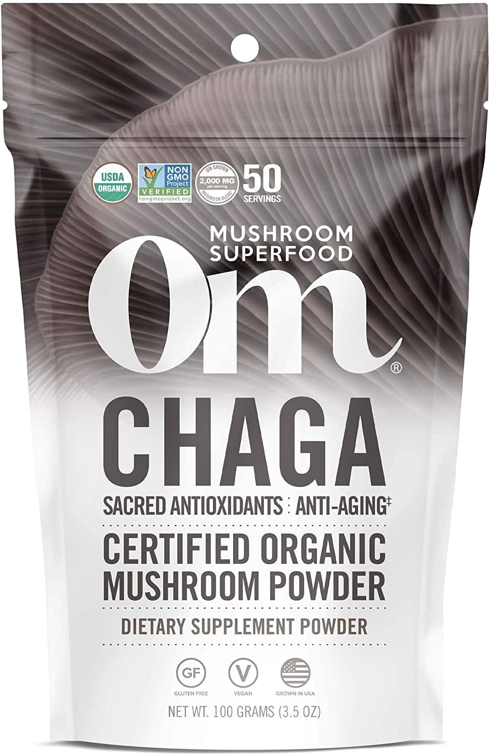 US Grown Chaga Mushroom Powder - Immune Boost