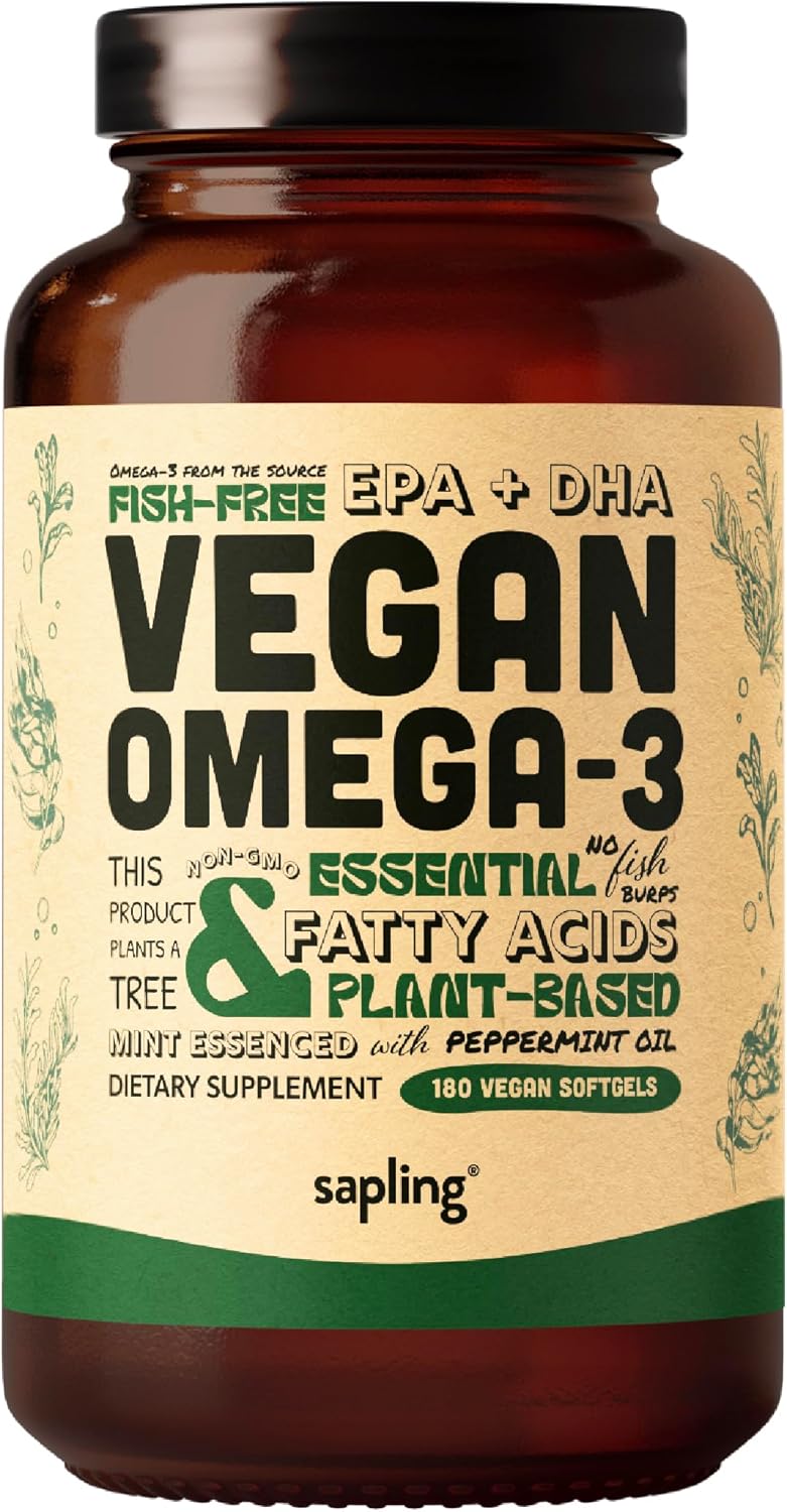 Vegan Omega 3 Supplement for Heart, Brain, and Joint Health