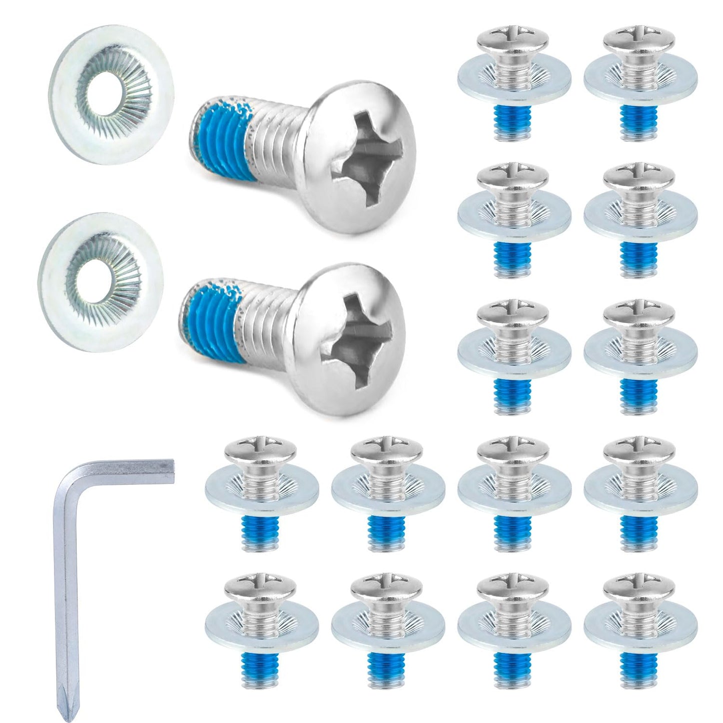 Ultimate Snowboard Binding Screw Set - Secure and Durable!