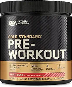 OPTIMUM NUTRITION Gold Standard Pre-Workout for Energy Boost