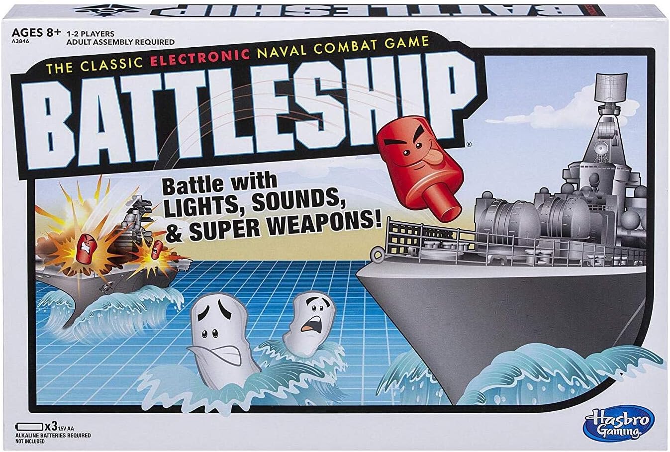 Hasbro Battleship Electronic Game: Exciting Strategy Fun!