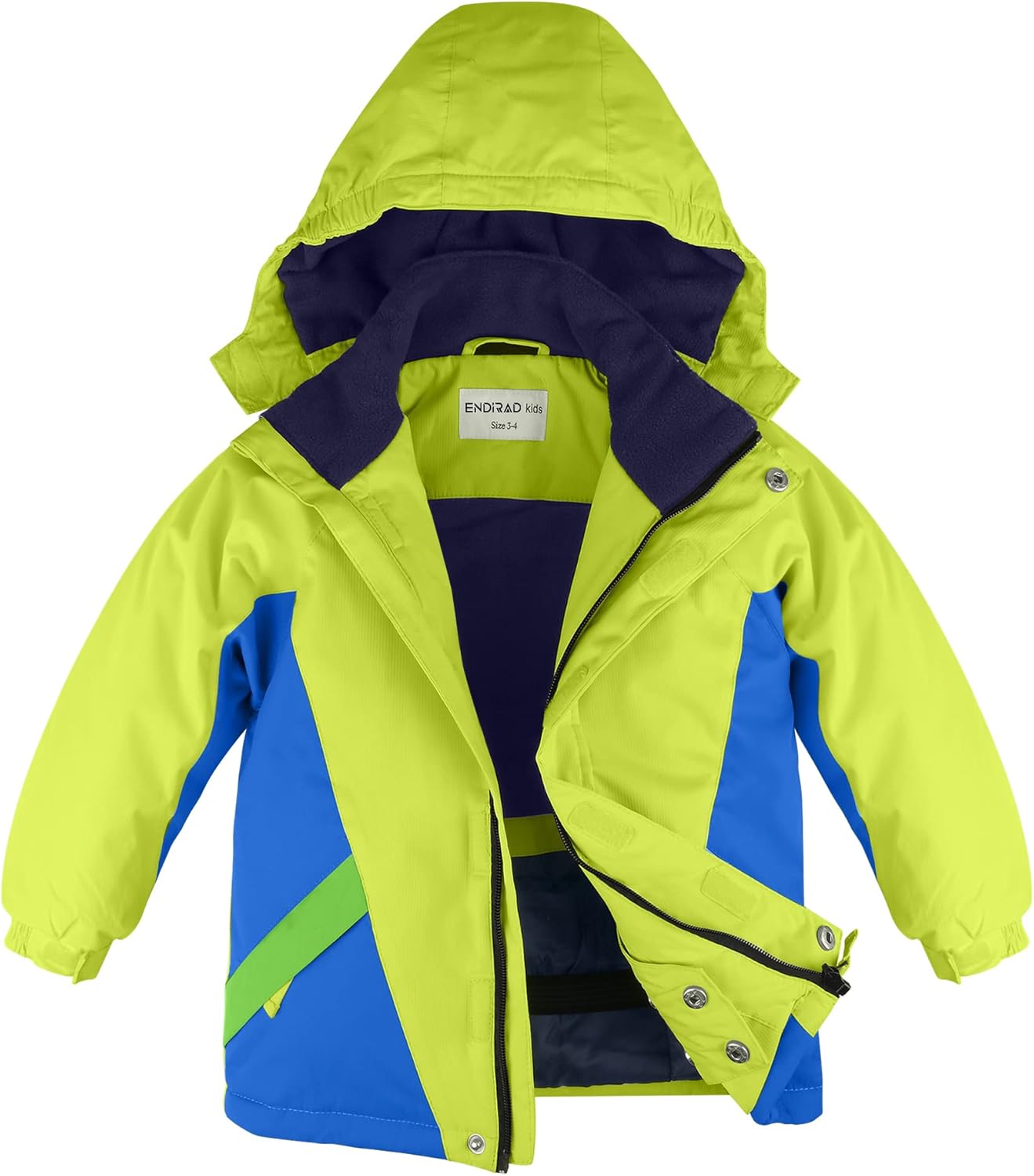 Boy's Waterproof Ski Jacket for Kids - Warm Winter Snow Coat