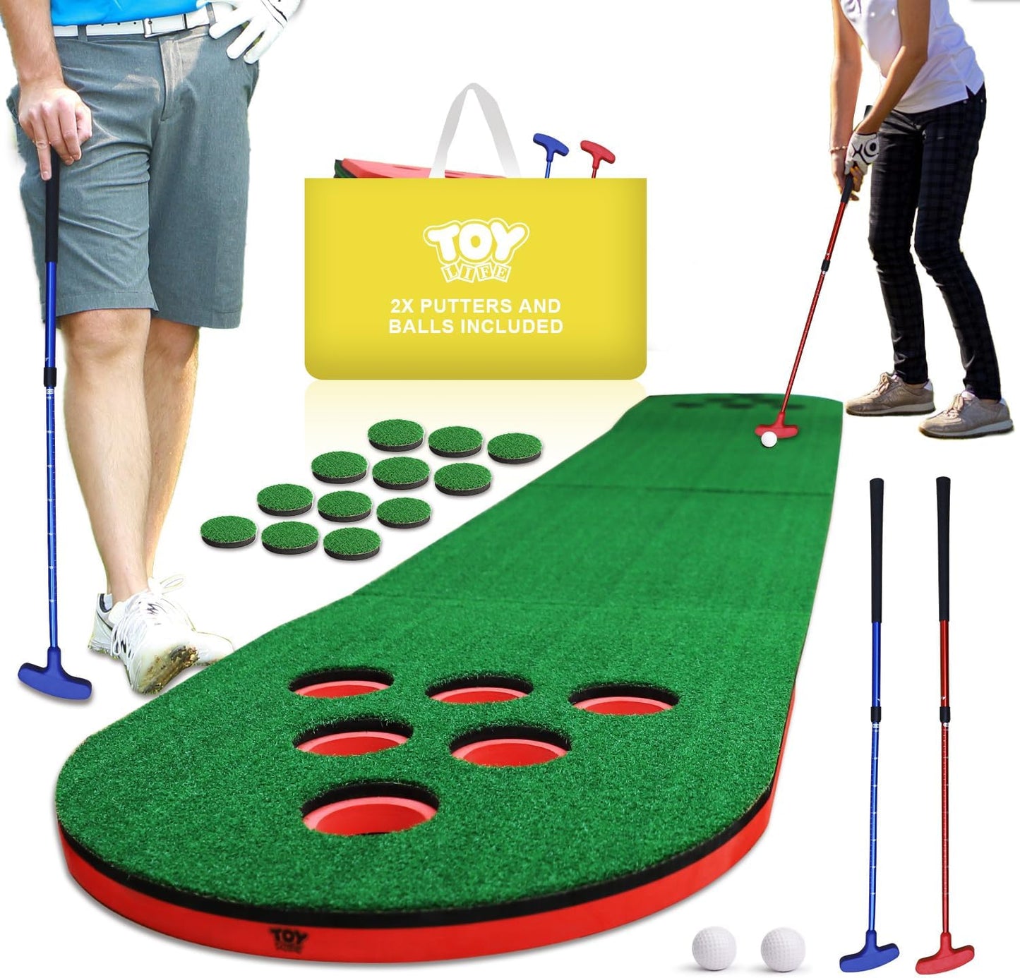Golf Putting Mat - Indoor Mini Golf Fun!