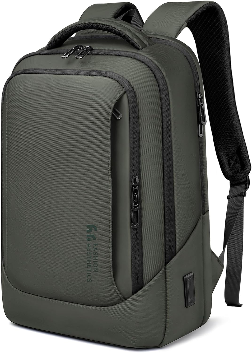 hk Laptop Backpack for Men with USB Charging Port and Durability