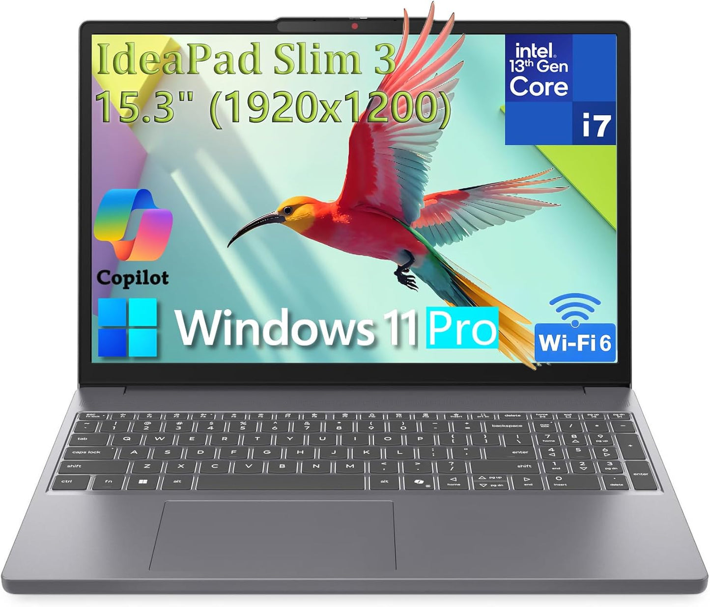 Lenovo 15 Inch Laptop with Intel i7 for Home Business and More