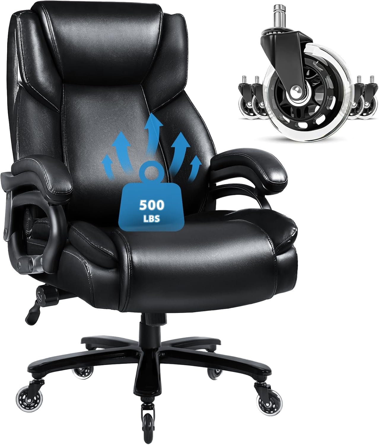 VITESSE Heavy Duty Office Chair for Big and Tall Comfort