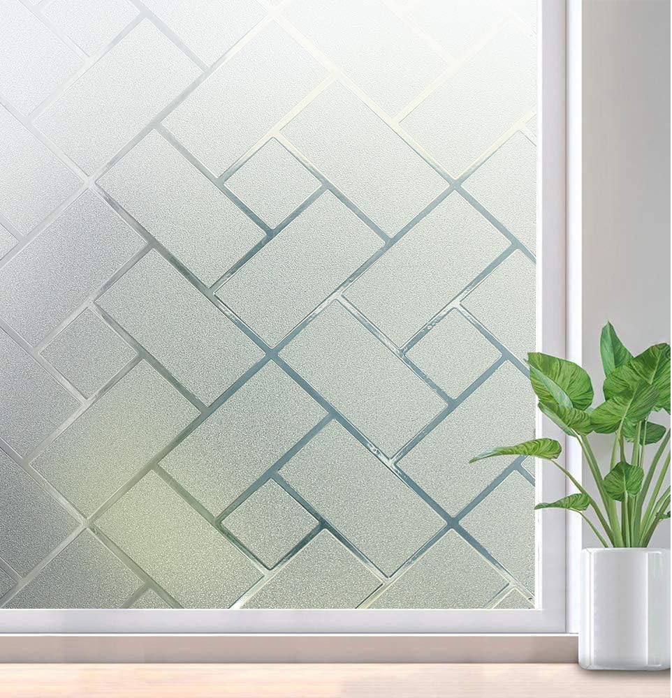 rabbitgoo Window Privacy Film for Home Kitchen Living Room