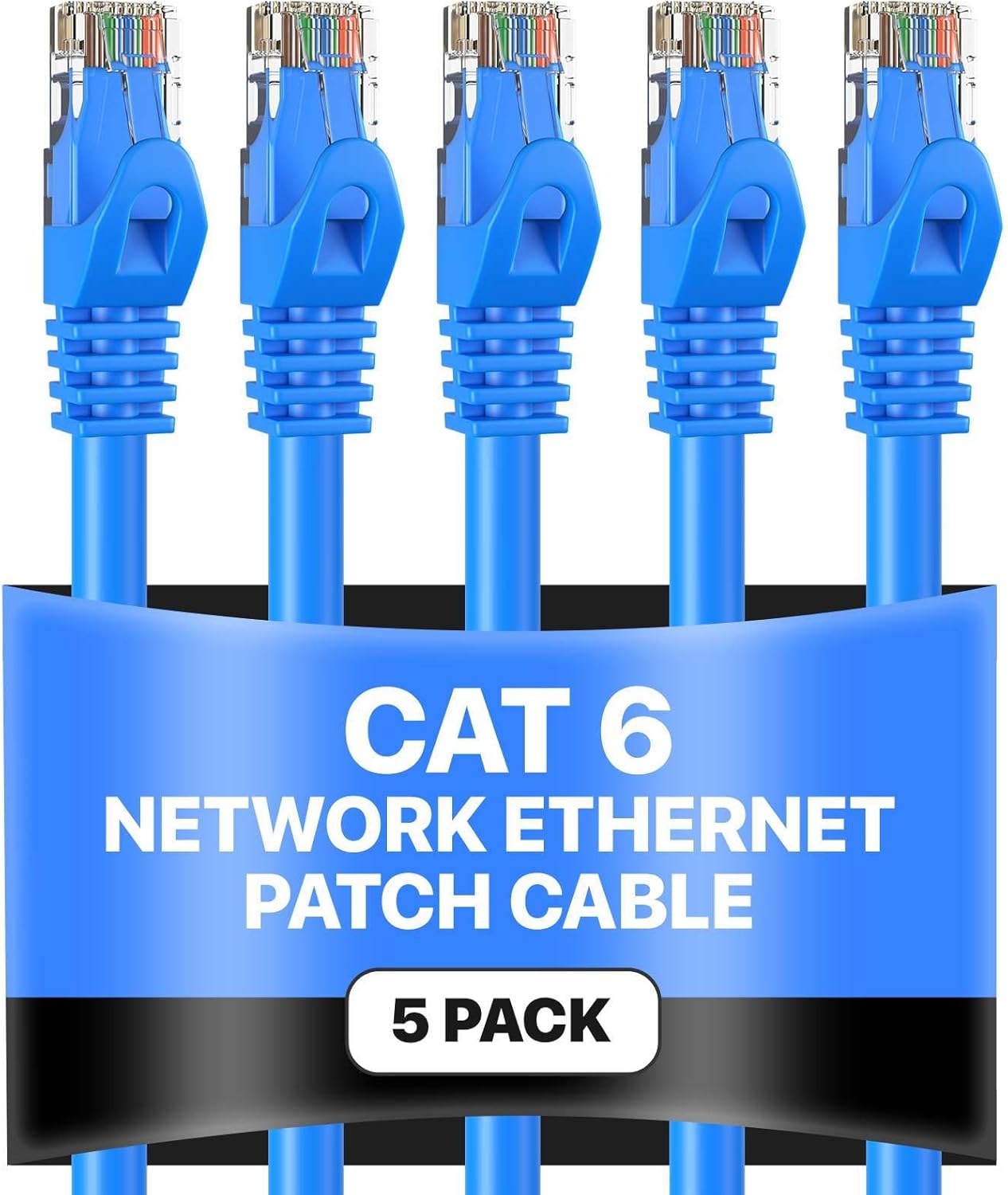 Cat6 200FT Network Ethernet Patch Cable for Fast Connectivity