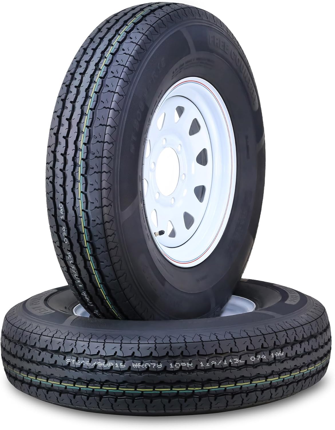 Free Country Trailer Tire Wheel Assembly for Safe Hauling