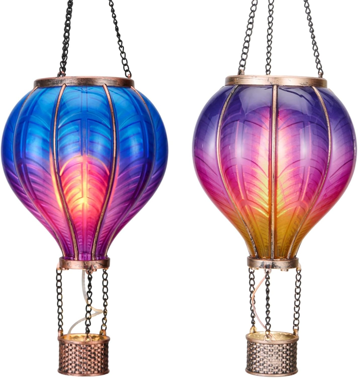 Hanging Solar Lantern Outdoor Garden Decor for Valentine Gifts