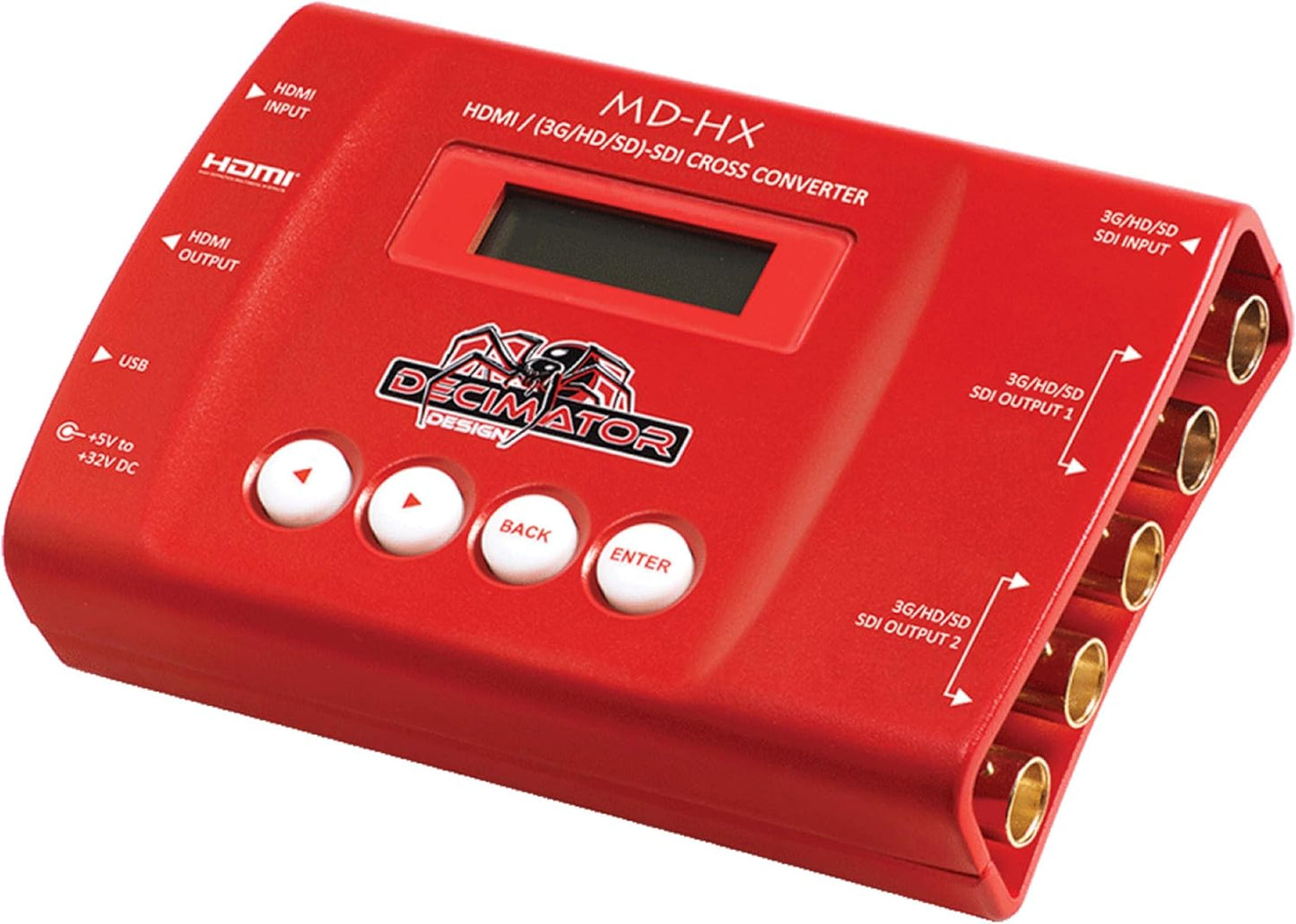 Decimator MD-HX HDMI and SDI Cross Converter with Scaling