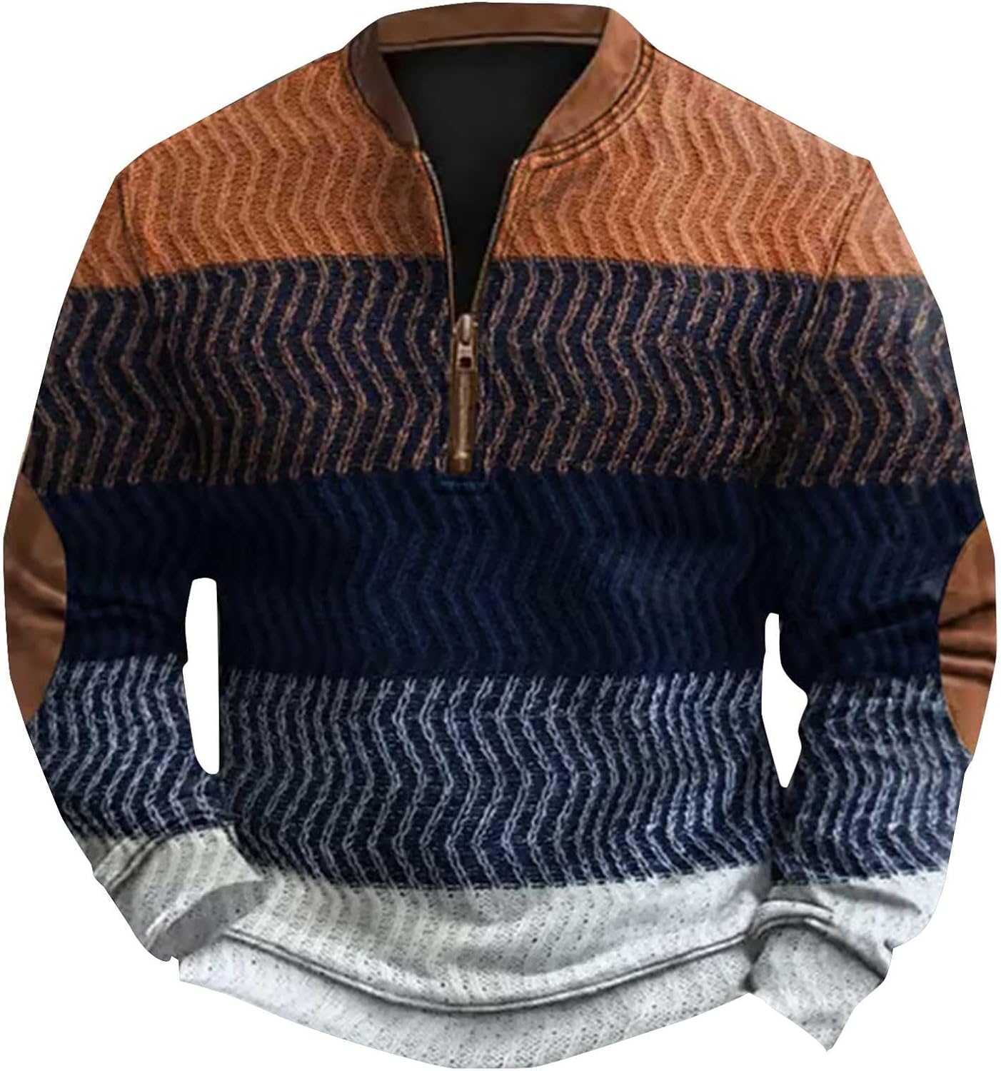 Cozy Cashmere Quarter Zip Sweater for Men