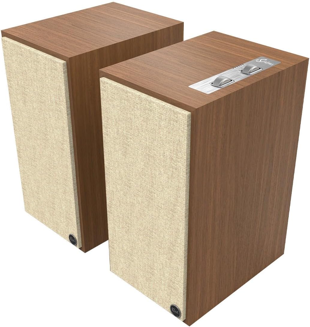 Klipsch The Sevens Heritage Powered Speakers - Rich Walnut