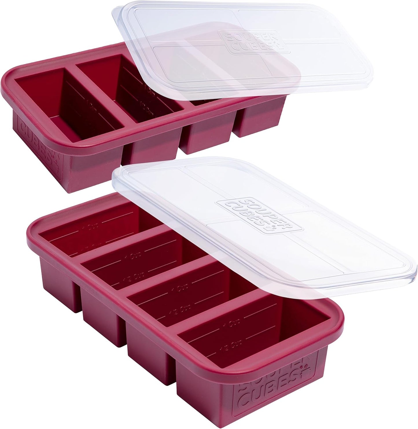 Souper Cubes Silicone Freezer Tray for Easy Meal Prepping