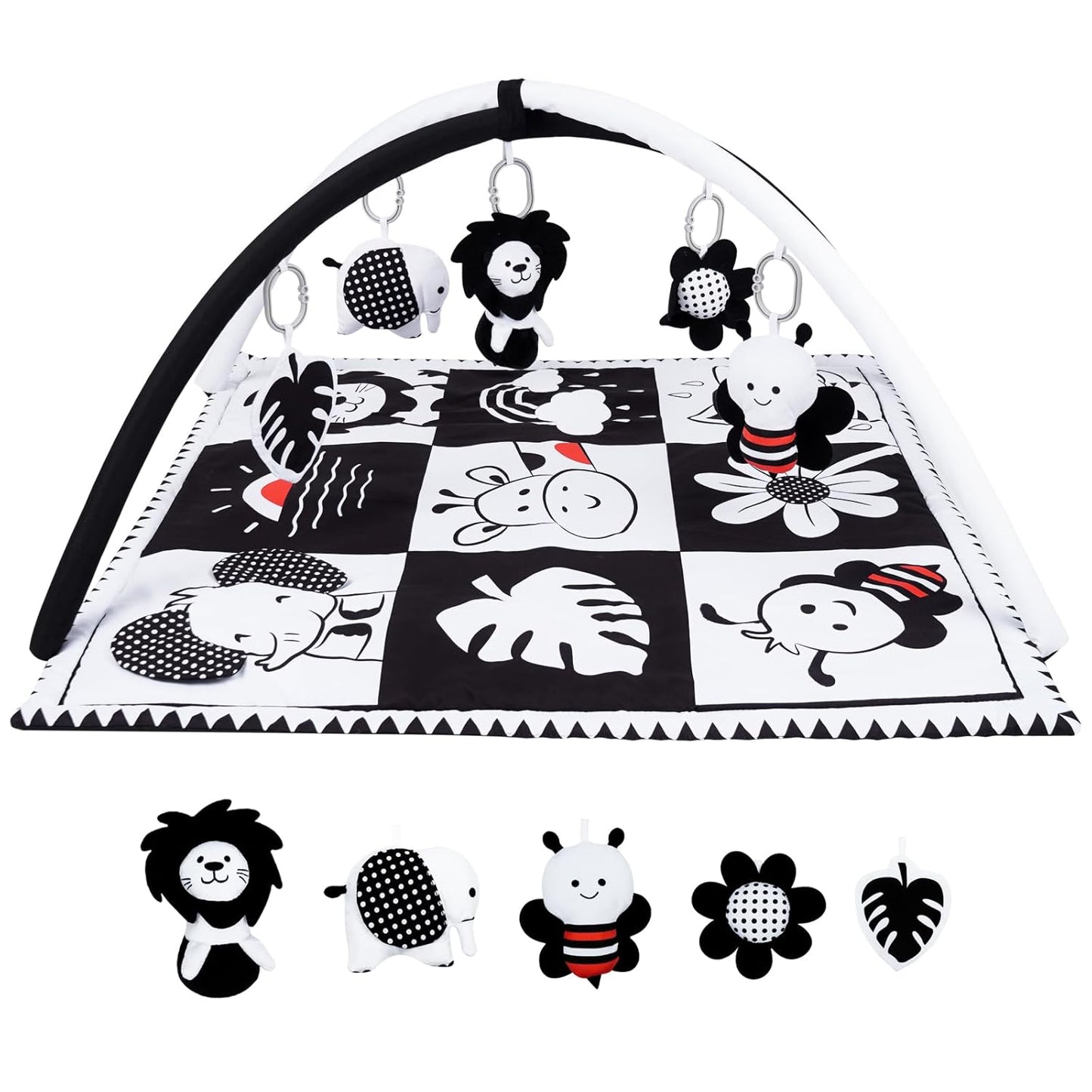 Lovvie & Joy Baby Play Activity Gym for Sensory Development