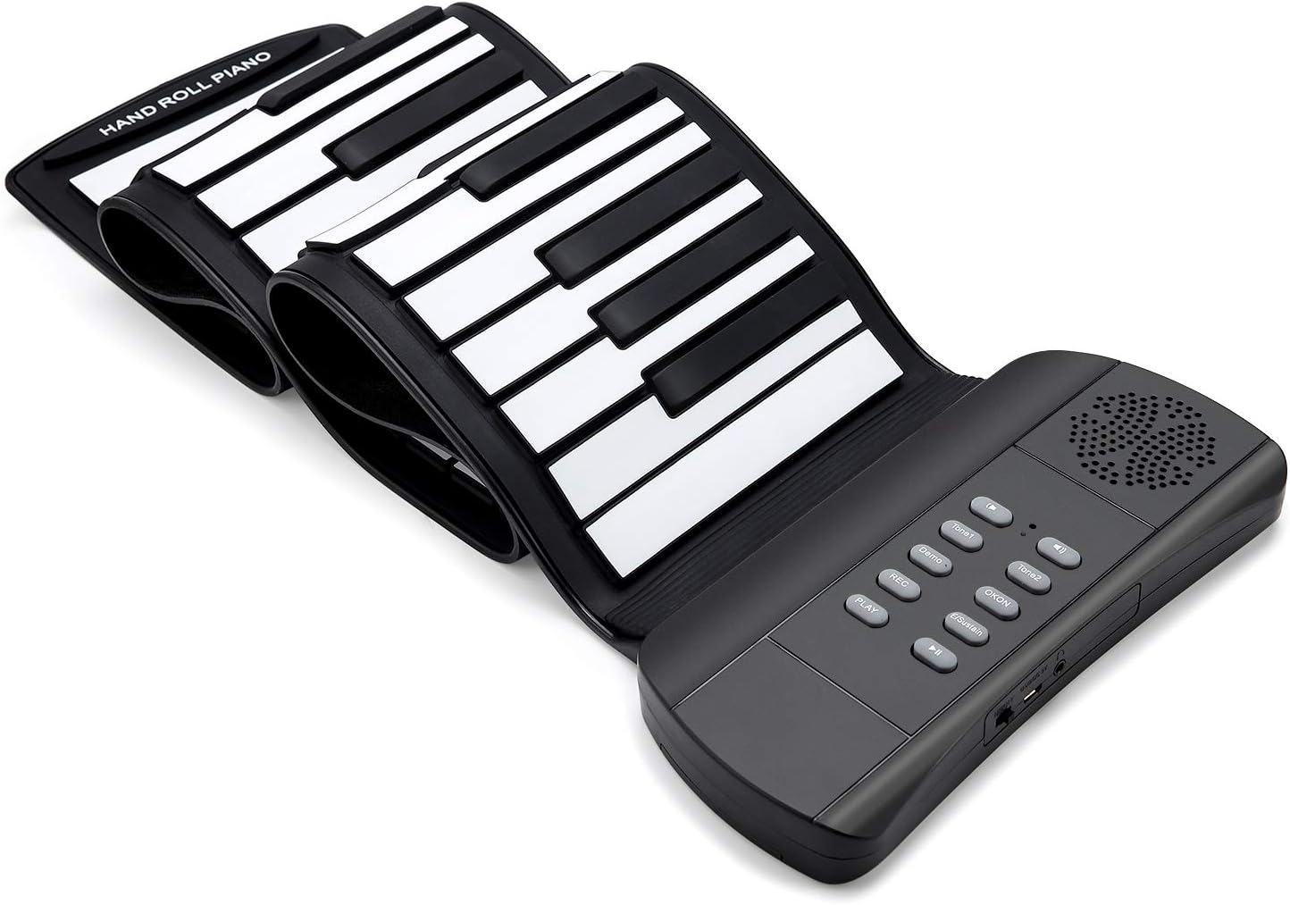 Lujex Portable Roll-Up Piano - Rechargeable & Beginner-Friendly!
