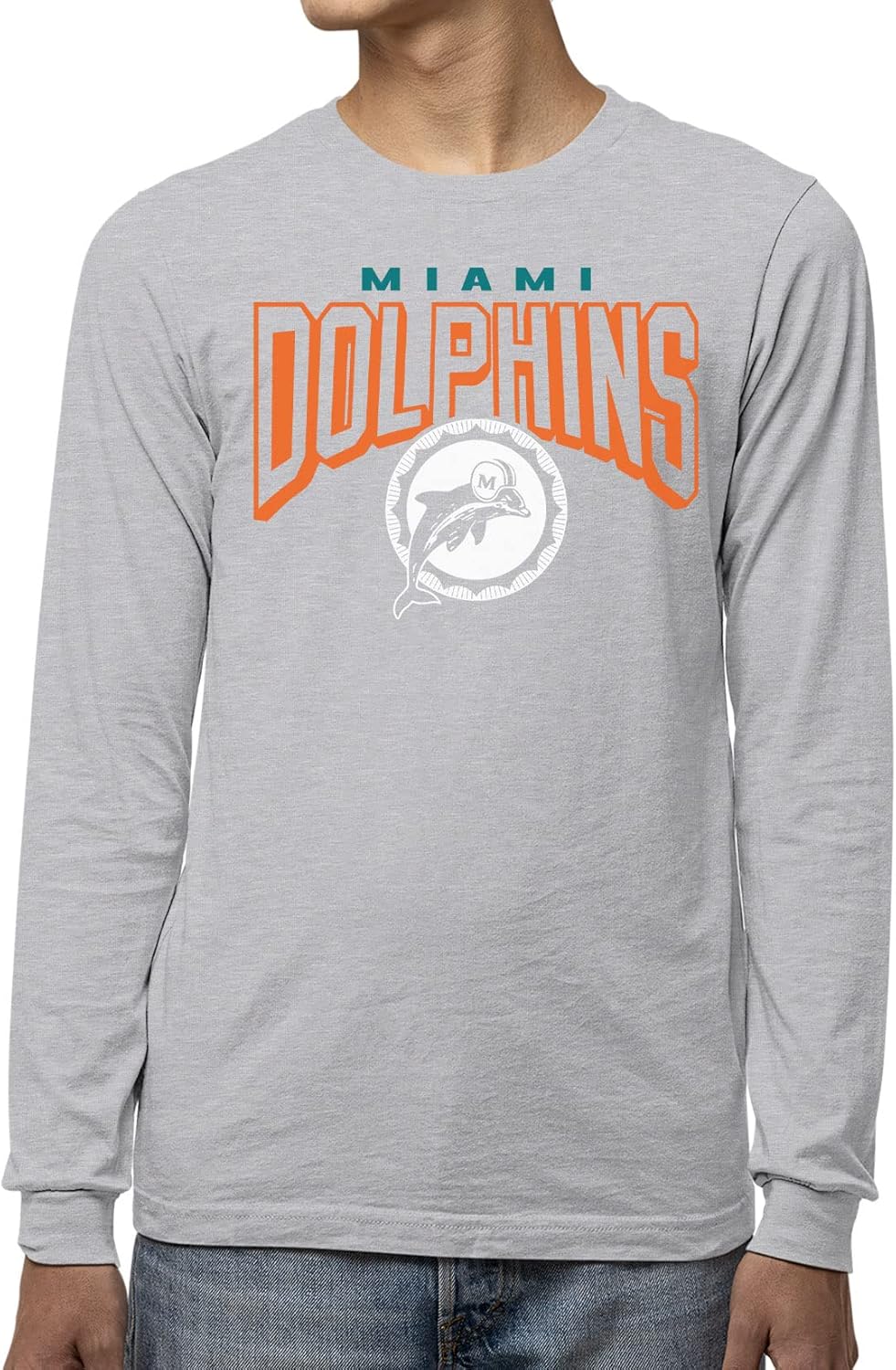 Miami Dolphins Long Sleeve Fan Shirt for Game Day Comfort