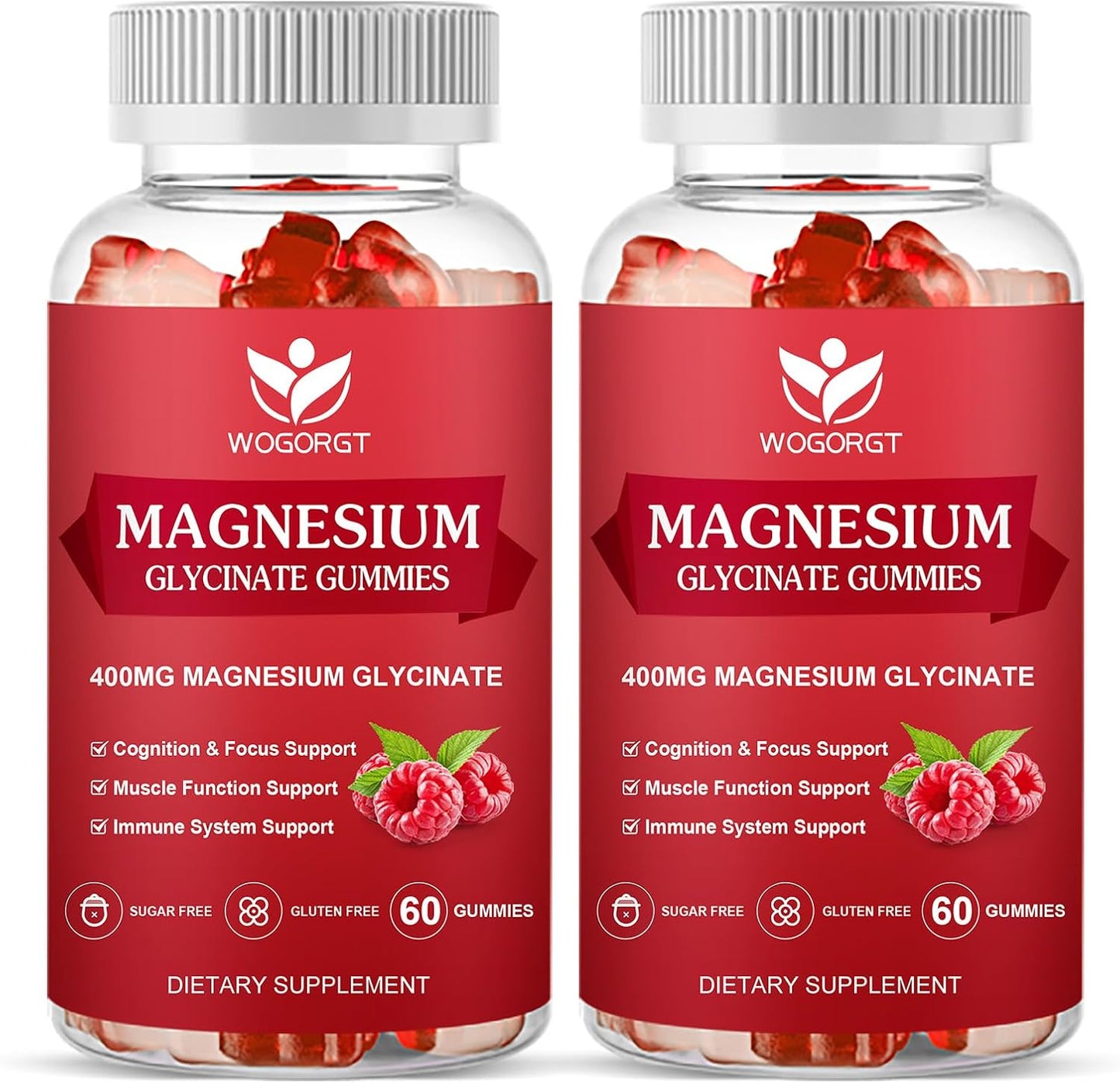 Magnesium Glycinate Gummies for Relaxation and Cognition Boost