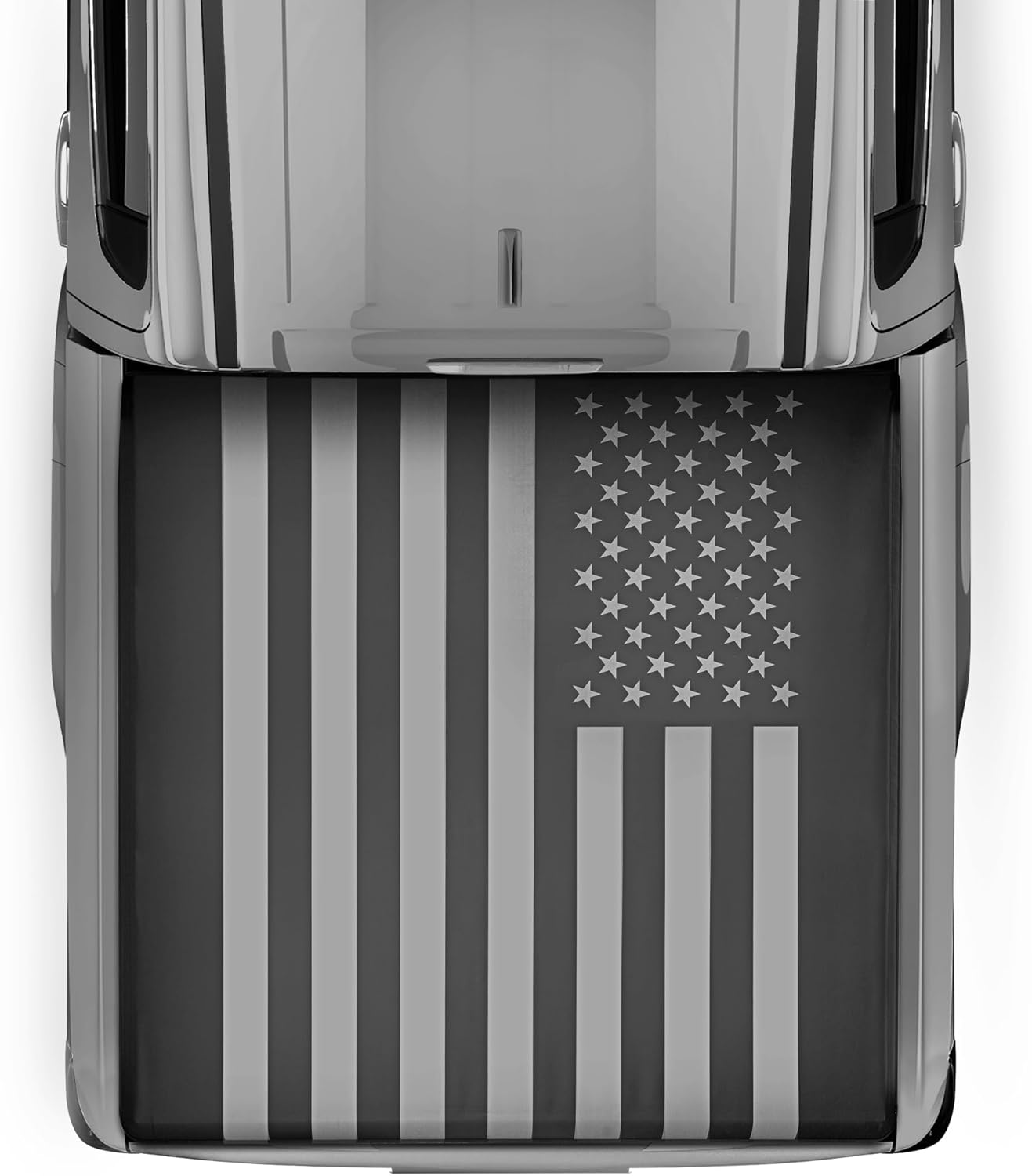 American Flag Tonneau Cover for Toyota Tacoma 2016-2023