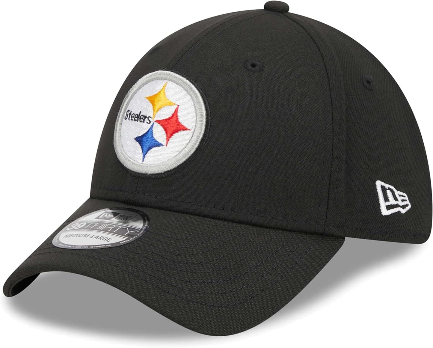 NFL 39THIRTY Team Color Primary Logo Flex Cap for Fans