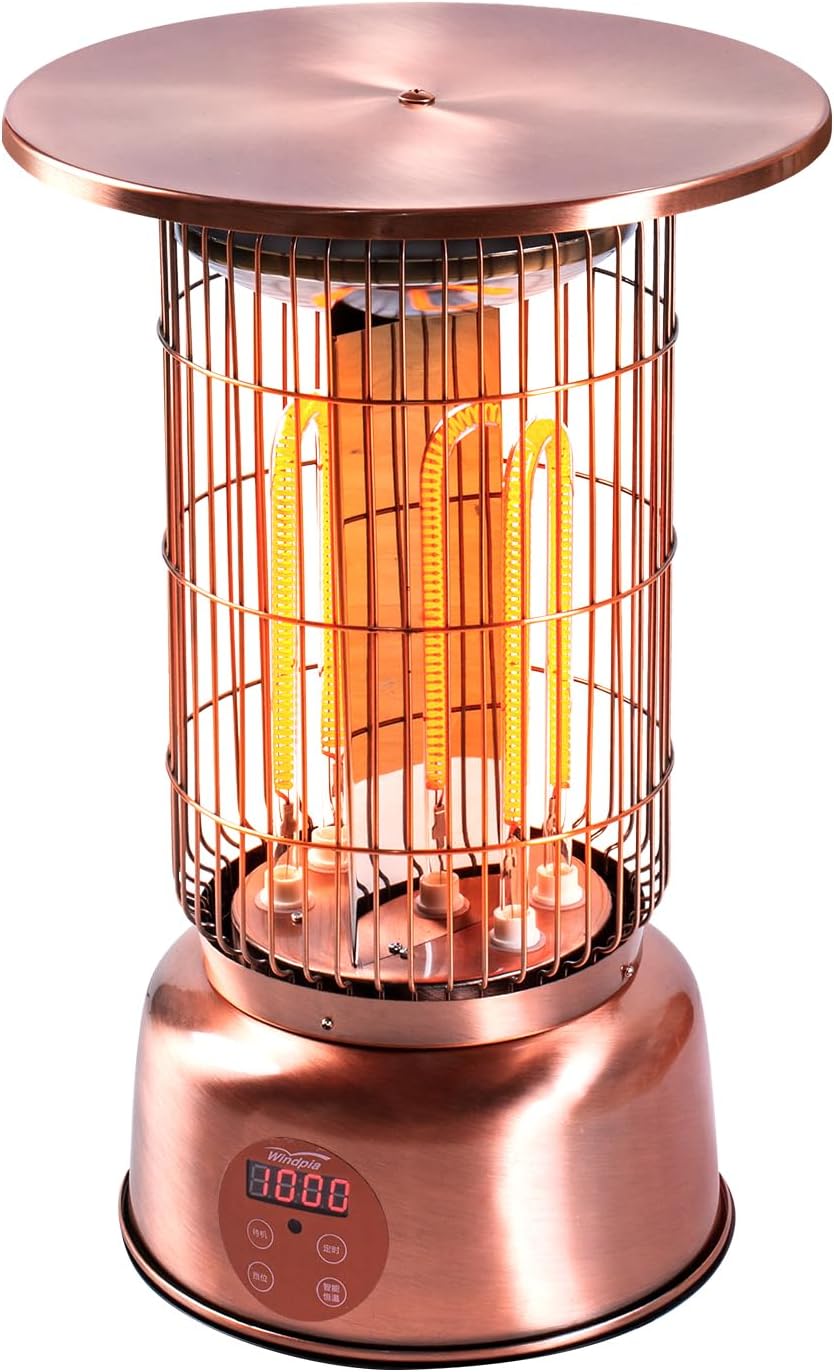 2000W Portable Space Heater - Efficient Carbon Heating