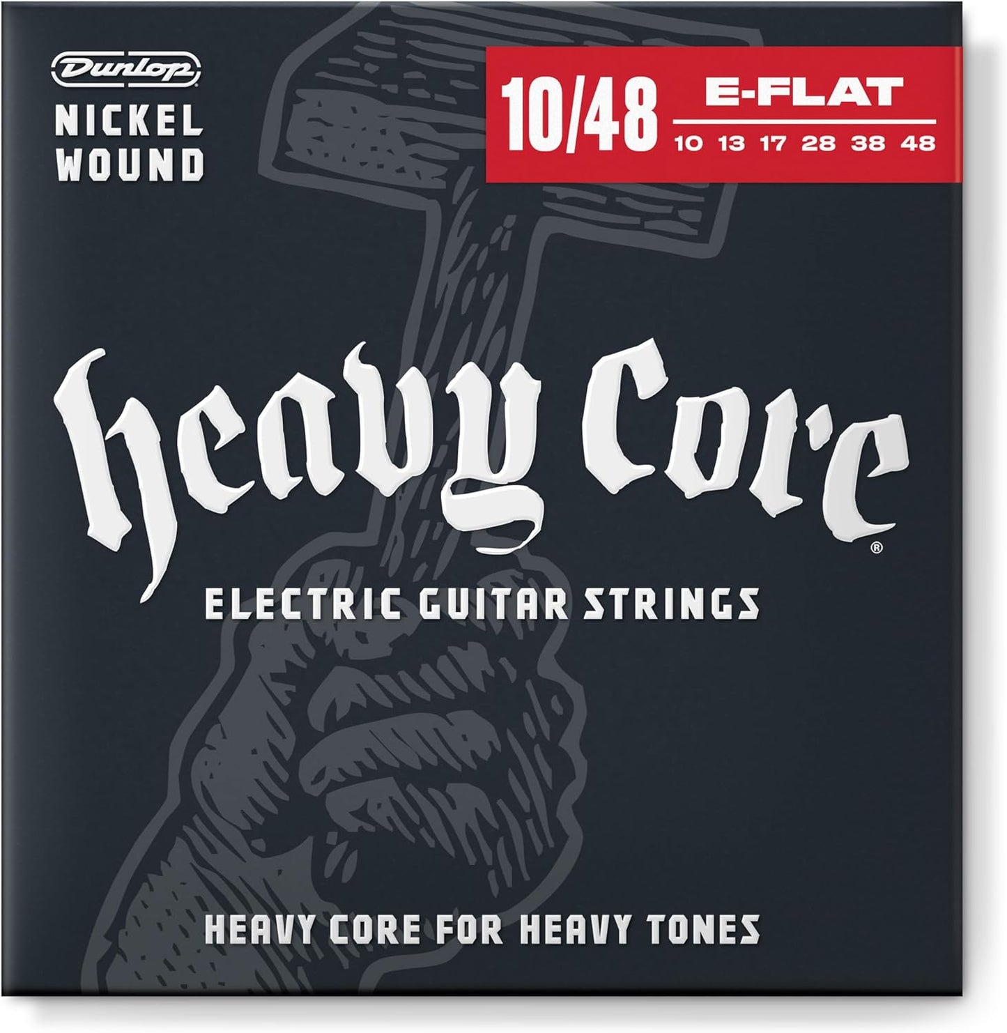 Dunlop Heavy Core Guitar Strings - Powerful Tone!