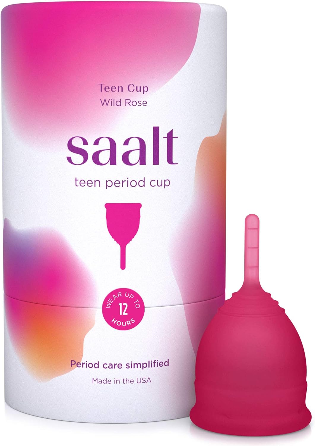Saalt Teen Cup - 12hr Wear - Sensitive & Reusable - Tampon Alternative