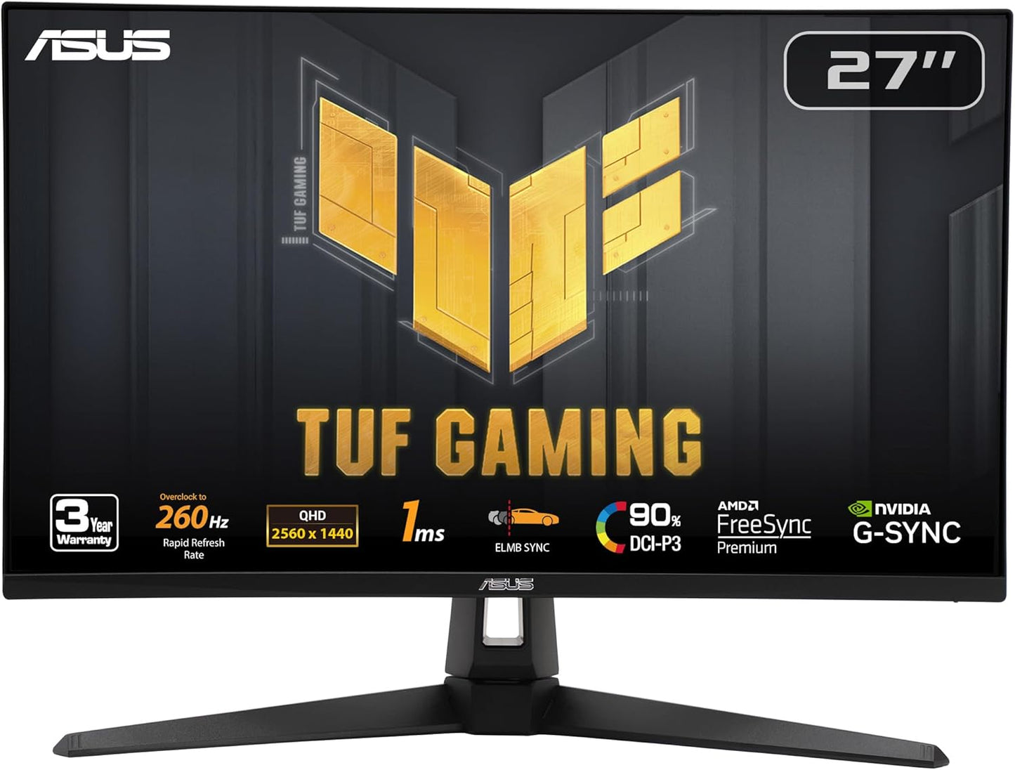 ASUS TUF Gaming 27 260Hz Fast IPS Monitor