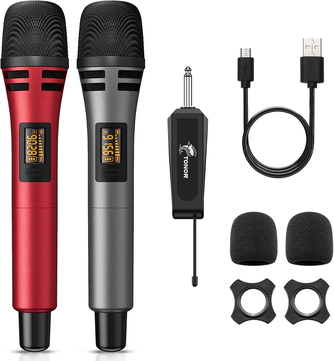 TONOR UHF Dual Karaoke Microphone Set
