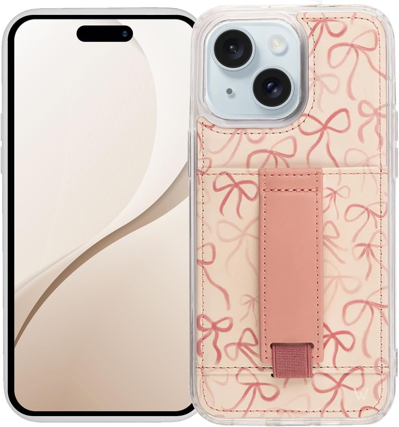 Walli Cases for iPhone 14 - Aesthetic Wallet Phone Cover
